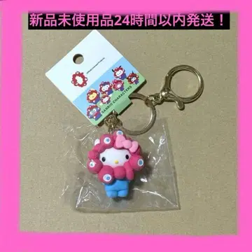 [레어] 오사카 간사이 만박 산리오 미야쿠미야쿠 파스텔 키링 키티