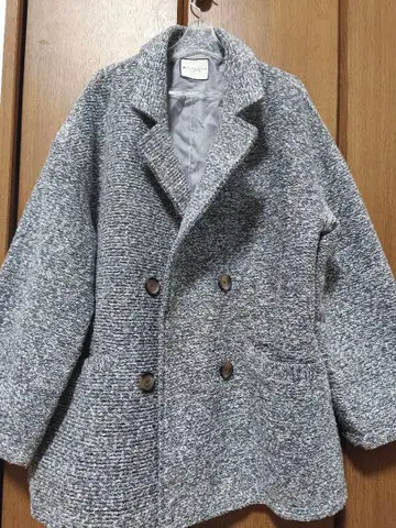 그레이 계열 더블 브레스트 테일러드 자켓