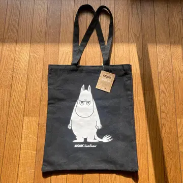 [ 새상품 ] 앵그리 무민 MOOMIN 토트백 블랙