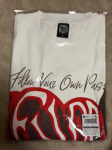 B'z LIVE-GYM 2025 FYOP 티셔츠 화이트 ( L 사이즈 )