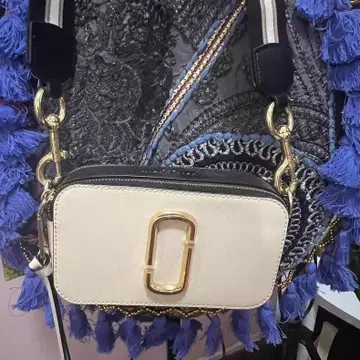 MARC JACOBS 숄더백 화이트/블랙