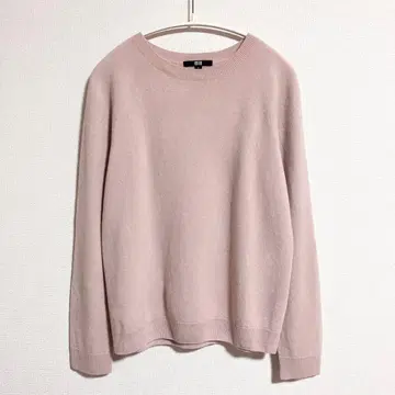 UNIQLO 3D 캐시미어 핑크 M