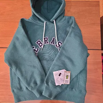 Champion 리버스 로고 후드티 그린