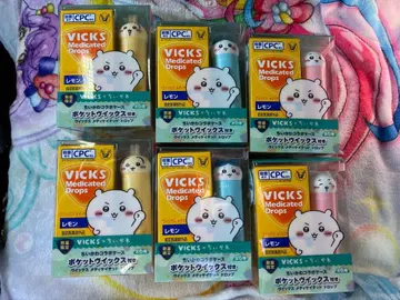 VICKS 비익스 치이카와 (먼작귀) 콜라보 사탕 포함 컴플리트
