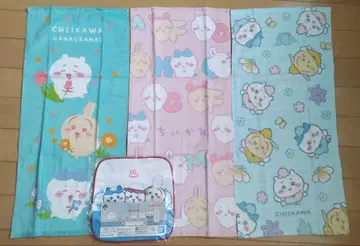 치이카와 (먼작귀) 4점 페이스 타월, 핸드 타월