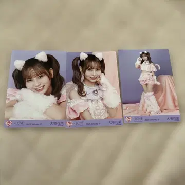 이코럽 오바 하나 7주년 콘서트 의상 브로마이드 컴프 고양이 의상 2