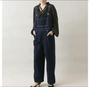 IENA 스테디셀러 데님 살로펫 오버롤 인디고