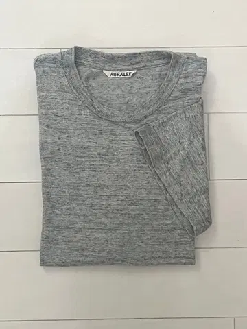 AURALEE GREY TSHIRT