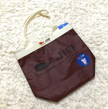 JIB x familiar 지브 x 파밀리아 콜라보 버킷 토트백 브라운