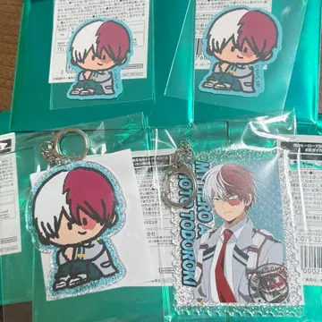 히로아카 오픈스쿨 토도로키 쇼토 A상 B상 아크링 키링 스티커