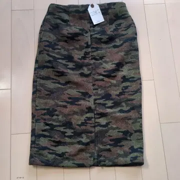 차오패닉 카모 패턴 타이트 스커트 ONE SIZE