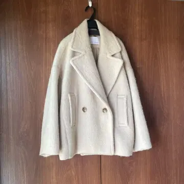 [ 콜라주 개럴개런트 ] 피 코트 아이보리