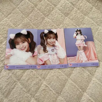 이코럽 오바 하나 7주년 콘서트 의상 브로마이드 컴프 고양이 의상 4