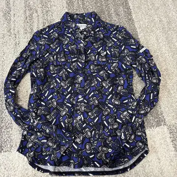 Jack Bunny!! 카메라 패턴 긴팔 셔츠 사이즈 2