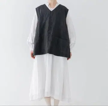 nest Robe 네스트로브 헤비 린넨 에이프런 베스트