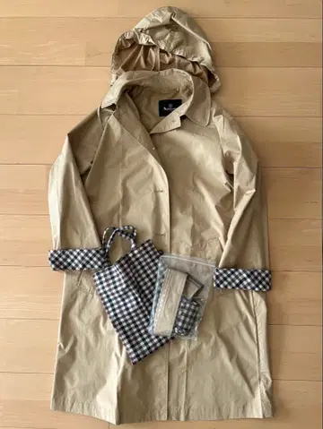 아쿠아 스큐텀 JAL 오리지널 레인코트