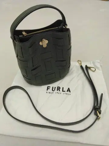 FURLA 다나에 가죽 다크 그린 카키 2Way 숄더백