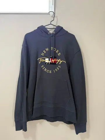 TOMMY HILFIGER 네이비 후드티 M