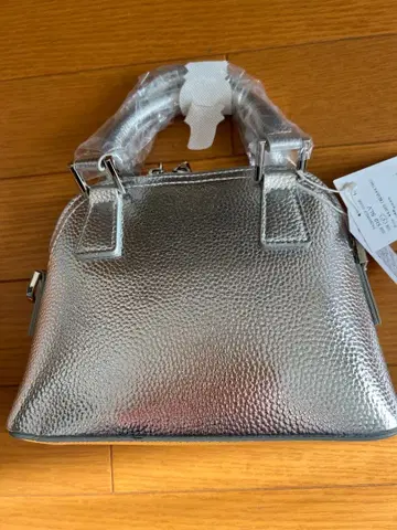 실버 미니 숄더백