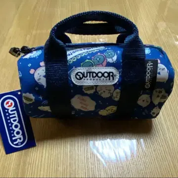 치이카와 OUTDOOR PRODUCTS 미니 보스턴 펜 파우치 블루