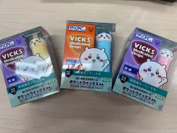 빅스 VICKS 메디케이티드 드롭스 치이카와 하치와레 토끼