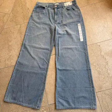 UNIQLO 드레인 플레어 프레이드 진 29