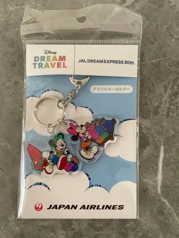 [ 새상품 ] JAL 30th 아크릴 키링 디즈니 굿즈
