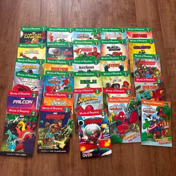 World of Reading 영어 그림책 세트 전 29권 Marvel