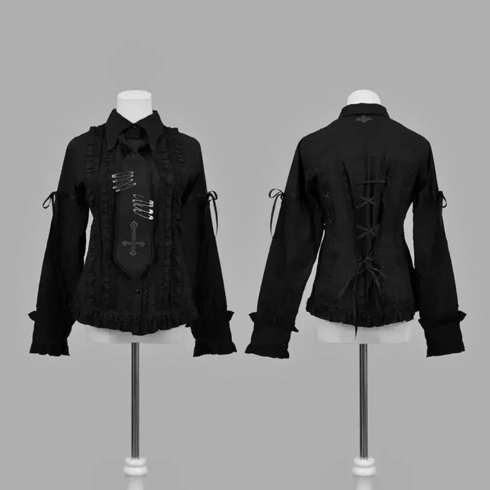 Dimmoire Magician Hooded Zip-Up Parka Gray #딤모아르,#Dimmoire on