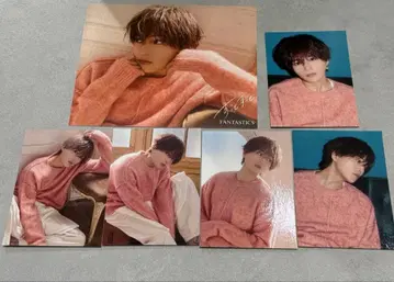 fantastics 야기 유세이 트레이딩 카드 5종 아더 자켓