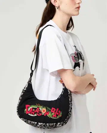 그라니프 DRAGON BALL 로고 미니 숄더백 드래곤볼