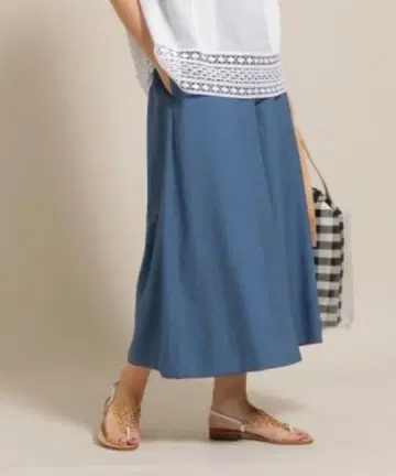 정가 1만 7천 anatelier 아나텔리어 린넨 플레어 팬츠 팬츠