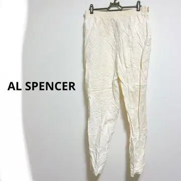 AL SPENCER 아이보리 캐주얼 팬츠 여성용