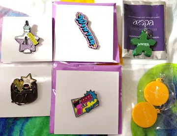 aespa 윈터 핑 아크릴 참