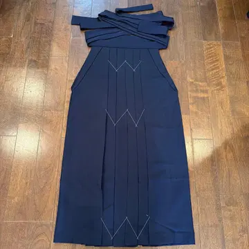 네이비 하카마 여성용