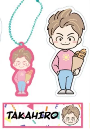 EXILE TAKAHIRO 러버 키링