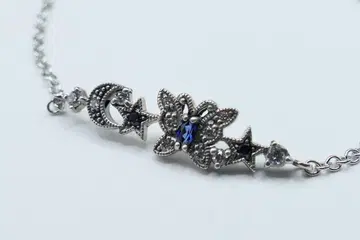 컨디션 최상 안나수이 Anna Sui 버터플라이 팔찌 925