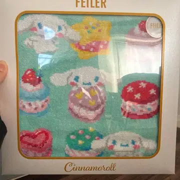 미개봉 새상품 시나모롤 페이러 손수건 마카롱