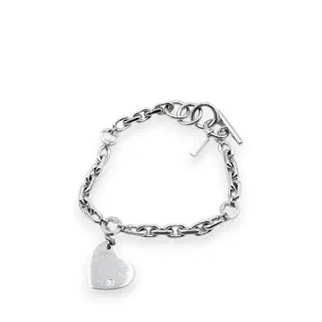 컨디션 최상 몽블랑 팔찌 1P 다이아 실버 11-25110769