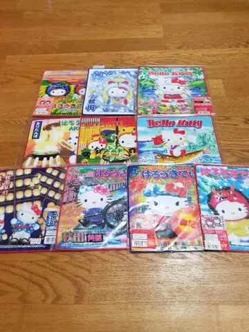 헬로키티 아키타 한정 지역 한정 지방 한정 프티 타월 10장 세트