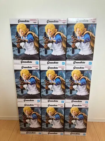 원피스 프라이스 피규어 묶음 판매 사보 그란디스타 9체