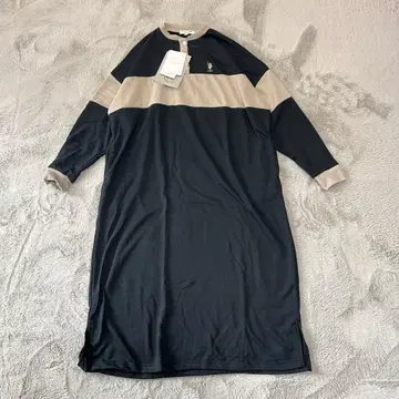 U.S. POLO USSN 폴로 오버 맨투맨 롱 원피스