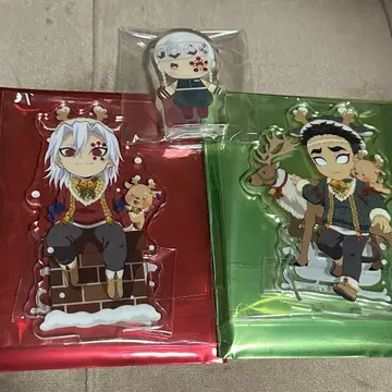 귀멸의 칼날 크리스마스 아크릴 스탠드 우즈이 텐겐