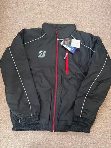 브릿지스톤 안감 플리스 블루종 블랙 L 사이즈 발수 가공 점퍼