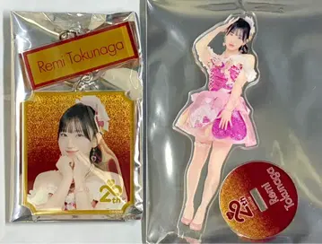 AKB48 SPECIAL 복권 토쿠나가 레이미 아크릴 스탠드 키링 2세트