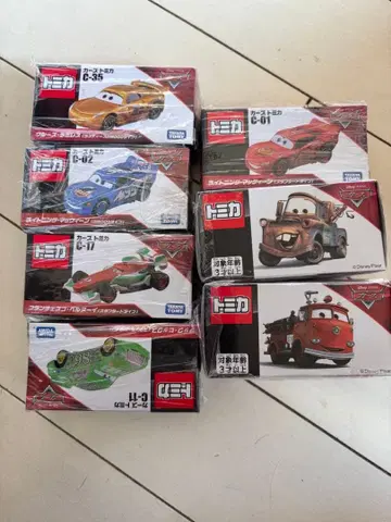 토미카 카즈 시리즈 7개 세트