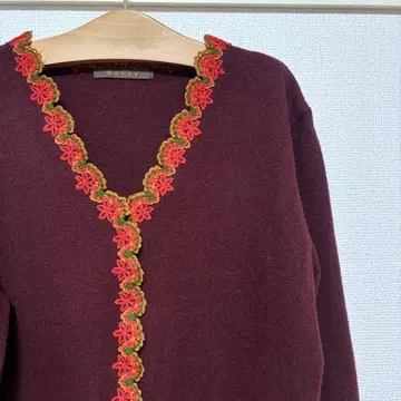 ketty 일본제 자수 스캘럽 가디건