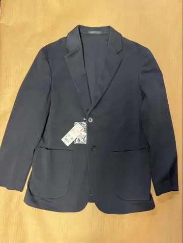 유니클로 저지 자켓 블랙 컬러 사이즈: M