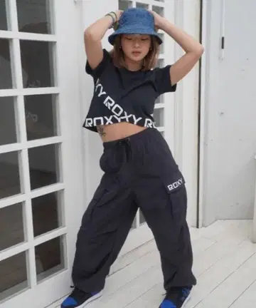 ROXY/록시 여성용 나일론 카고 팬츠