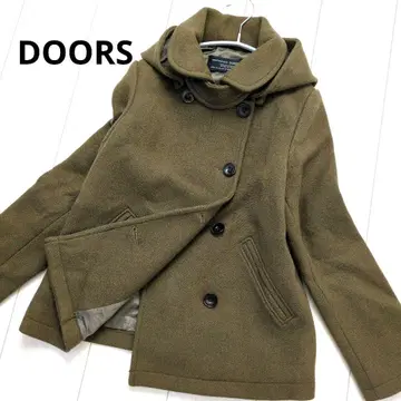 URBAN RESEARCH DOORS 2WAY 숏코트 후드 탈부착